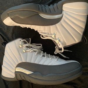 Jordan 12s Grey & White